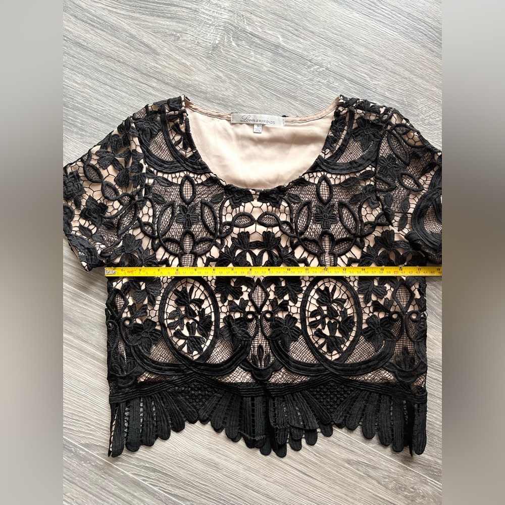 Lovers+friends lace crop top, no tags attached, perfect condition! - Picture 2 of 4
